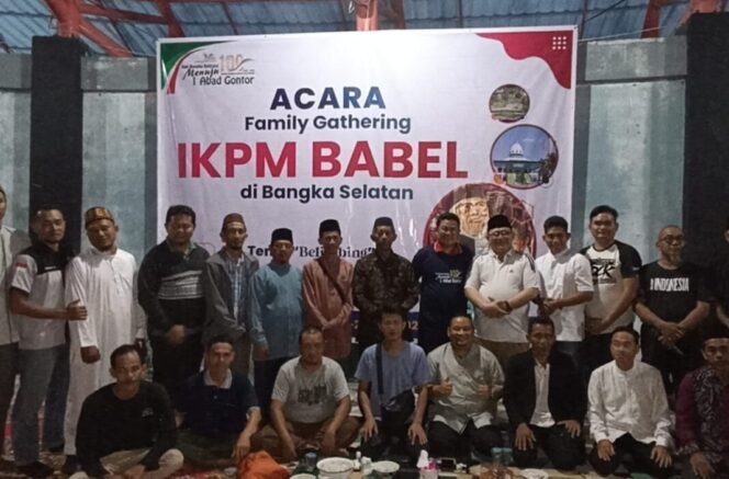 
 Ini Pesan Kyai Husnan Fananie kepada Bupati Riza Diacara Family Gathering IKPM Babel