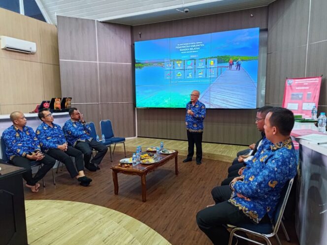 
 Launching Empat Aplikasi Peserta PKA, Sekda Basel Minta Dimaksimalkan untuk Kepentingan Masyarakat