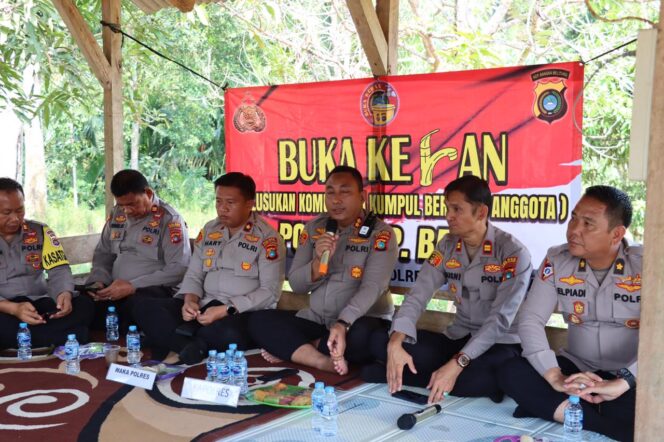 
 Dengar Keluhan Personel di Program Buka Keran, Kapolres Basel Ingatkan Personel Jangan Melakukan Pelanggaran