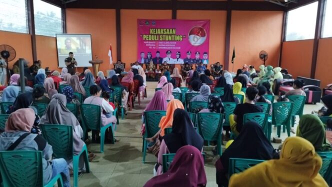 
 Kejaksaan Peduli Stunting, Upaya Kejari Bangka Selatan Bantu Pemerintah Turunkan Angka Stunting