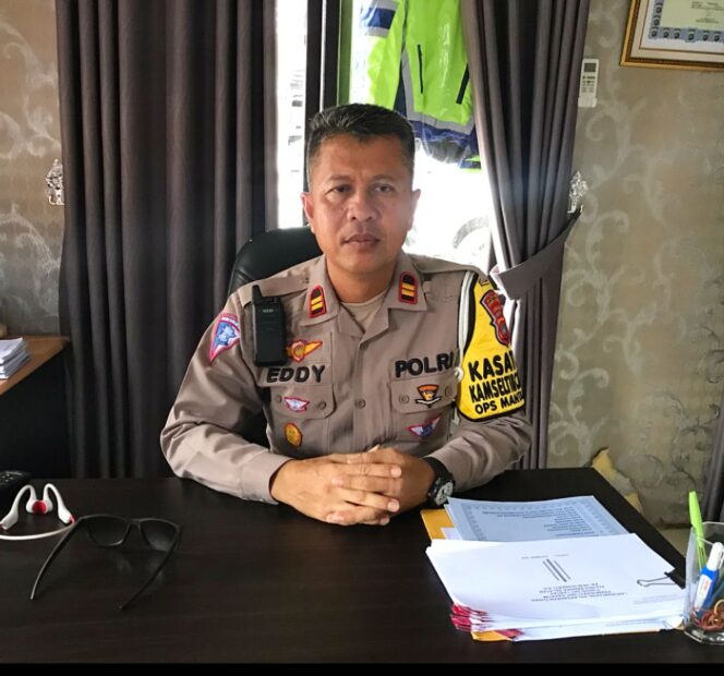 
 Rawan Kecelakaan Saat Musim Hujan, Kasat Lantas Polres Bangka Selatan Imbau Pengendara Berhati-hati