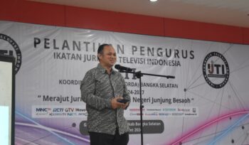 Ketua Umum Ikatan Jurnalis Televisi Indonesia (IJTI), Herik Kurniawan. (Foto: istimewa)