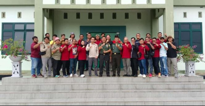 
 Perkuat Sinergitas dengan Awak Media, Kodim 0432 Bangka Selatan Gelar Coffee Morning