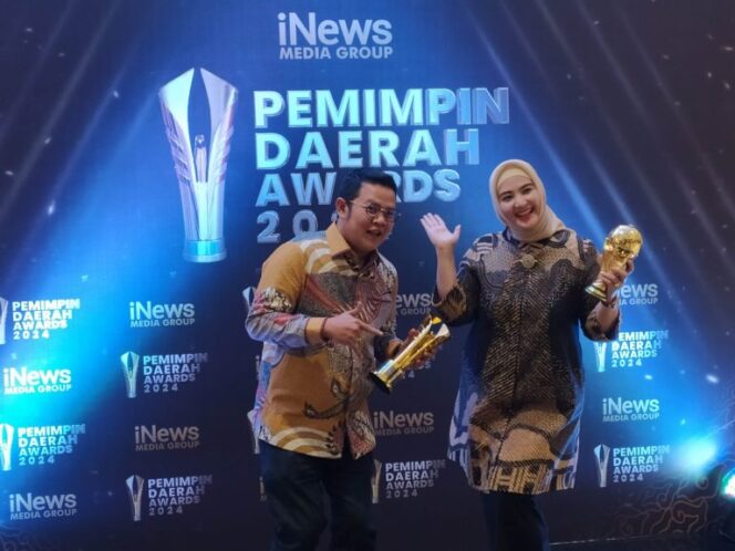 
 Pemkab Bangka Selatan Terima Penghargaan Pemimpin Daerah Award 2023 Kategori Penguatan Ekosistem UMKM