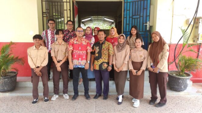 
 Diskominfo Bangka Selatan Sambut Studi Lapangan Siswa SMKS Yapentob Toboali