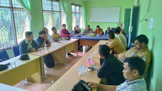 
 DPRD Basel RDP Bersama Kades dan BPD di Kecamatan Lepar Terkait HGU Perusahaan Perkebunan Sawit