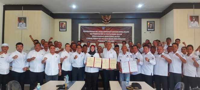 
 Pemkab dan Pemdes se-Bangka Selatan Teken MoU dengan Kejari