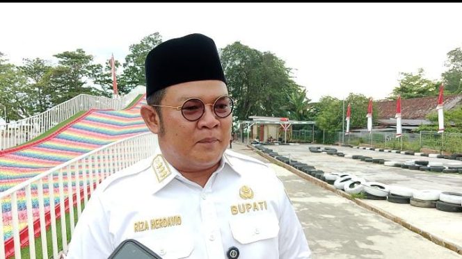 
 Bupati Bangka Selatan Riza Herdavid. (Foto; babeltimes.co/Arul)