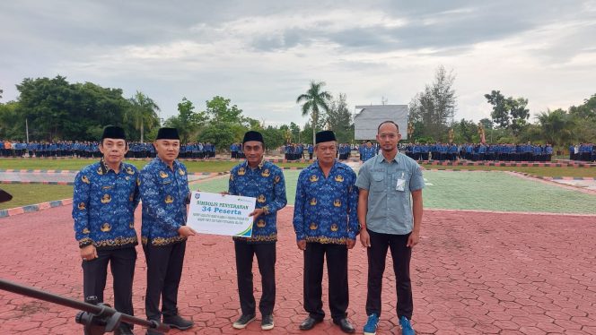 
 Lepas Kontingen Pornas Korpri Bangka Selatan, Ini Pesan Pj Sekda