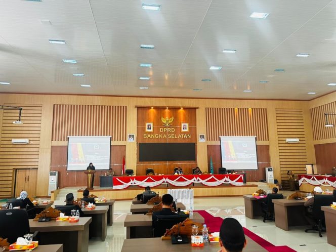 
 Wabup Debby Sampaikan Pertanggungjawaban APBD 2024 dan RPJMD 2025-2029