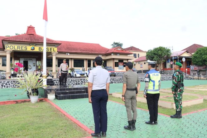 
 Apel persiapan operasi keselamatan menumbing 2026 yang digelar mulai tanggal 2-15 Februari 2026. (Foto: babeltimes.co/Ho-Humas Polres Basel)