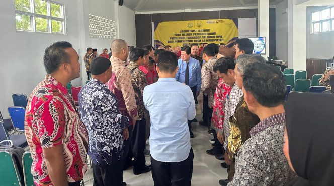 
 Kejari Bangka Selatan gelar sosialisasi tata kelola pemerintahan yang baik kepada OPD Pemkab Bangka Selatan dan Pemdes se-Bangka Selatan. (Foto: babeltimes.co/Ho-Diskominfo Basel)