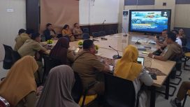 Pemerintah Kabupaten (Pemkab) Bangka Selatan mengikuti rapat permulaan (Kick Off Meeting) pemantauan dan evaluasi pelaksanaan Rencana Induk Destinasi Pariwisata Nasional (RIDPN), di Ruang Studio Perencanaan Pulau Kelapan BAPPELITBANGDA Kabupaten Bangka Selatan, Selasa 24 Februari 2026. (Foto: babeltimes.co/Ho-diskominfo Basel)