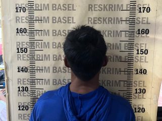 Pelaku Curanmor berhasil diamankan Satreskrim Polres Bangka Selatan setelah menggadaikan hasil curian untuk kebutuhan ekonomi. (Foto: babeltimes.co/Ho-Humas Polres Basel)