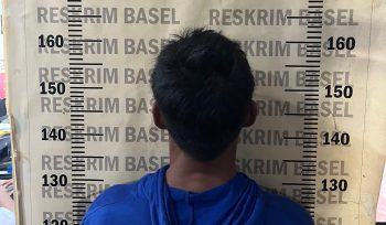 Pelaku Curanmor berhasil diamankan Satreskrim Polres Bangka Selatan setelah menggadaikan hasil curian untuk kebutuhan ekonomi. (Foto: babeltimes.co/Ho-Humas Polres Basel)