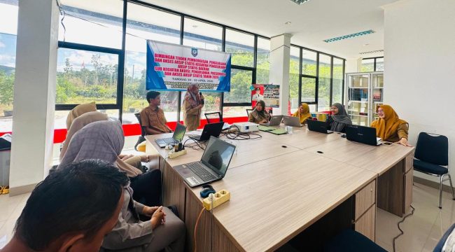 Pemkab Bangka Selatan menggelar Bimtek Kearsipan untuk meningkatkan tata kelola kearsipan di lingkungan perangkat daerah. (Foto: babeltimes.co/Ho-Diskominfo Basel)
