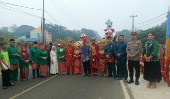 Tradisi Kawen Herdek di desa Serdang, Bangka Selatan. (Foto: babeltimes.co/Ho-Diskominfo Basel)