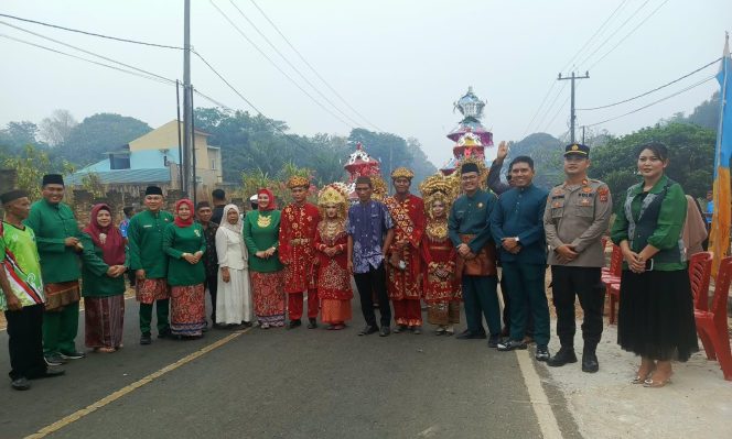 
 Tradisi Kawen Herdek di desa Serdang, Bangka Selatan. (Foto: babeltimes.co/Ho-Diskominfo Basel)
