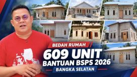Pemkab Bangka Selatan terima alokasi 609 unit rumah program BSPS dari Kementerian Perumahan dan Kawasan Pemukiman. (Foto: babeltimes.co/Ho-Diskominfo Basel)