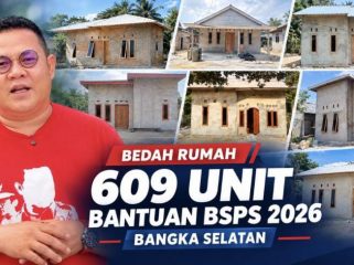 Pemkab Bangka Selatan terima alokasi 609 unit rumah program BSPS dari Kementerian Perumahan dan Kawasan Pemukiman. (Foto: babeltimes.co/Ho-Diskominfo Basel)